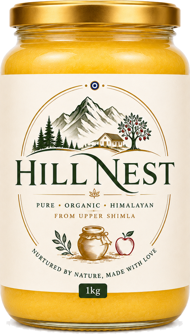 Hill Nest Pure Bilona Ghee — 1kg