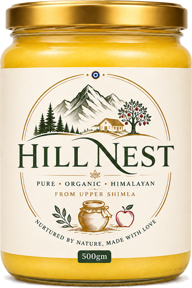 Hill Nest Pure Bilona Ghee — 500gm